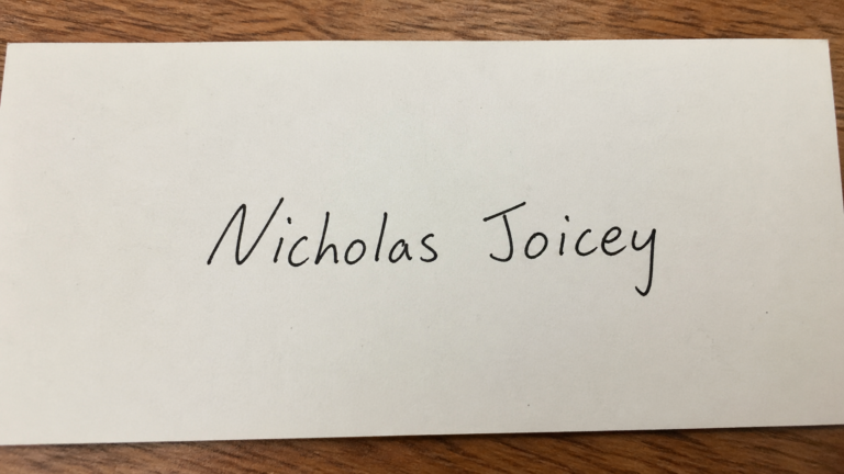 Nicholas Joicey