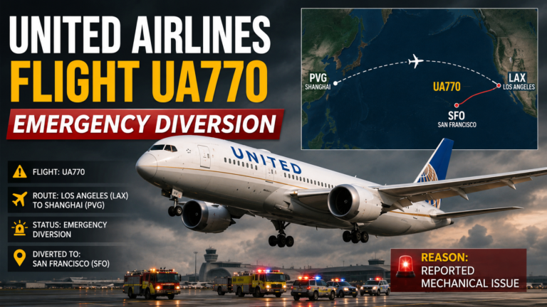 United Airlines Flight UA770